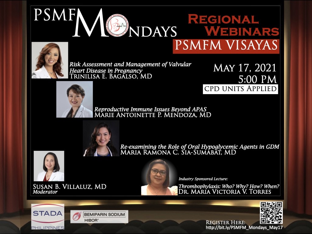 PSMFM Mondays: Regional Webinars featuring PSMFM Visayas