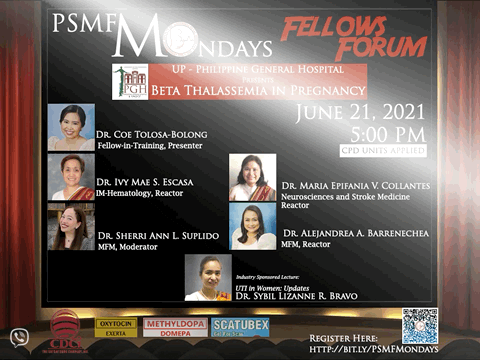 PSMFM Mondays: University of the Philippines-Philippine General Hospital Fellows Forum